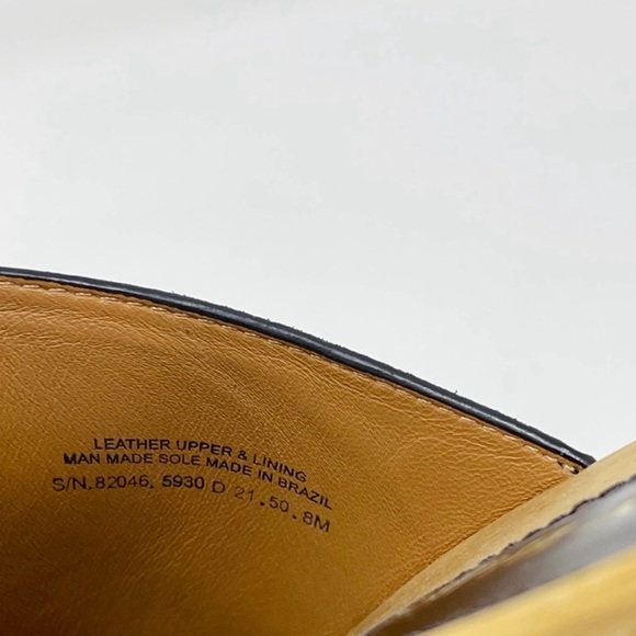 Tory Burch Womens 8 Brown Jessa Suede Horse Bit Clogs Cold Brew Leather Platform - Picture 9 of 9